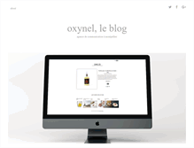 Tablet Screenshot of blog.oxynel.com